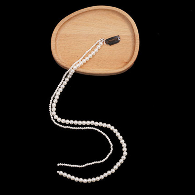 Pearl Bloom Clip-In Hair Strand – Double Strand Elegance image 3