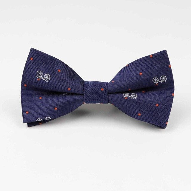 Charming Bloom Kids Bow Ties – Teddy, Dot & Umbrella - Polka image