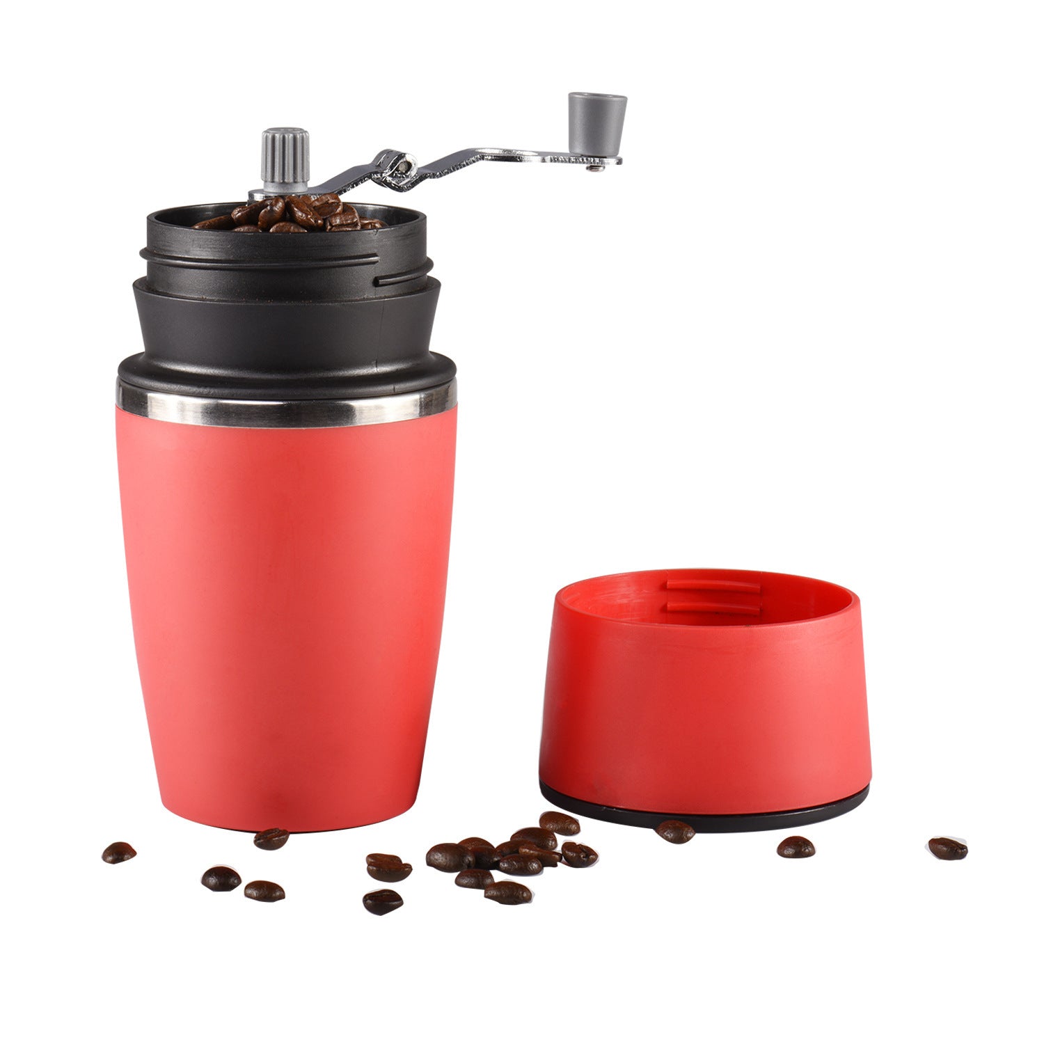 Portable Grind and Brew Coffee Tumbler – Take Your Morning Bloom On the Go image 0