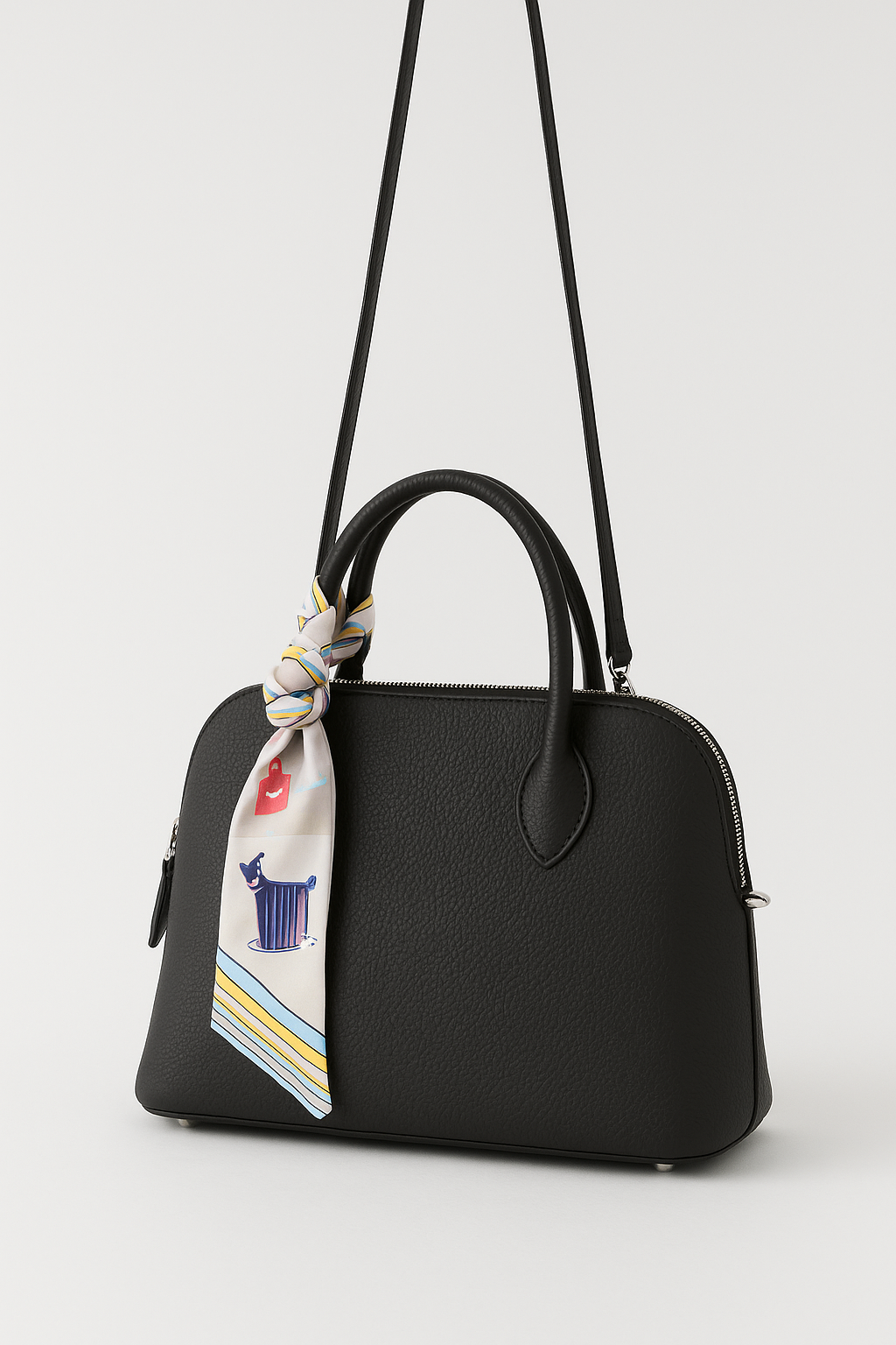 Bloom Luxe Bowler – Genuine Cowhide Bag image 2