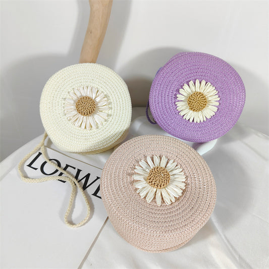 Little Bloom Woven Purse – Cute Crossbody image 3