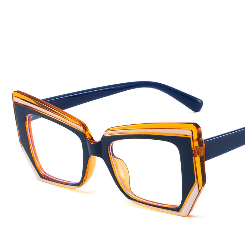 Bloom Retro Contrast Blue Light Glasses - Anti-Glare