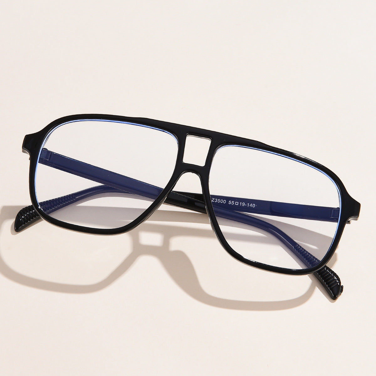 Bloom Blue Blocker Retro Glasses — Double-Beam, Anti-Glare