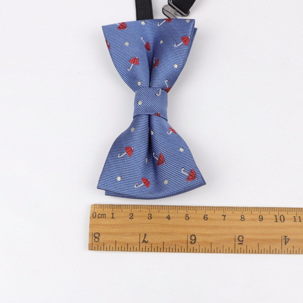 Charming Bloom Kids Bow Ties – Teddy, Dot & Umbrella image 5