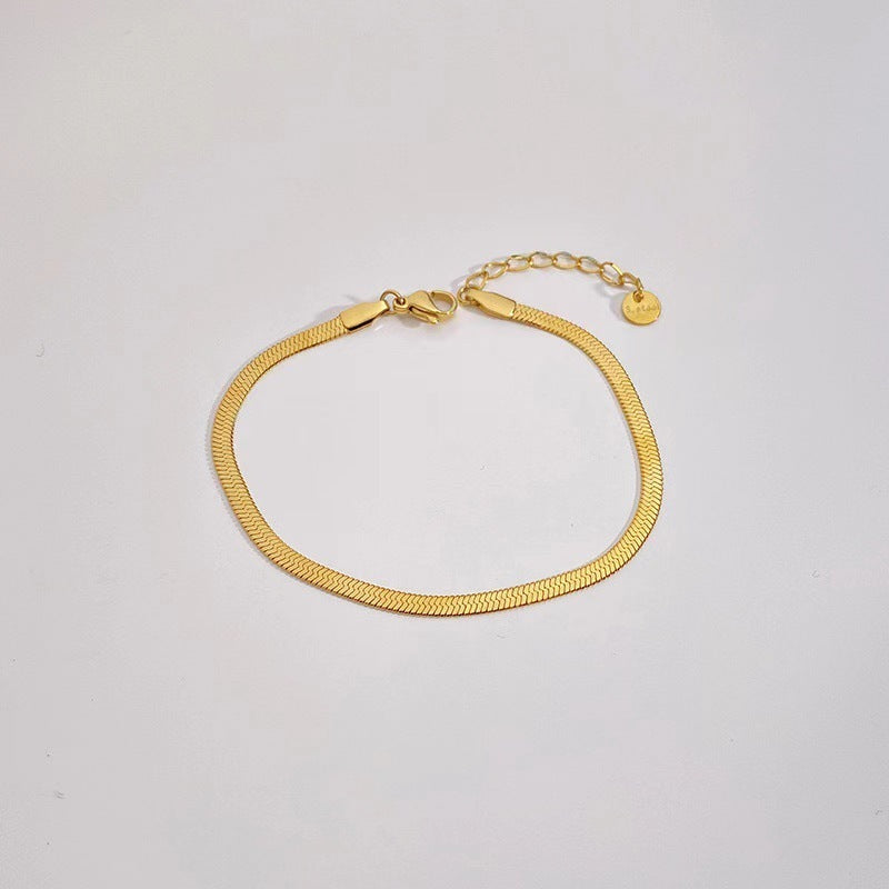 Mix & Match Bloom Gold Bracelets - Tarnish-Free Gold Bracelet – Non-Fading Everyday Luxury image 2