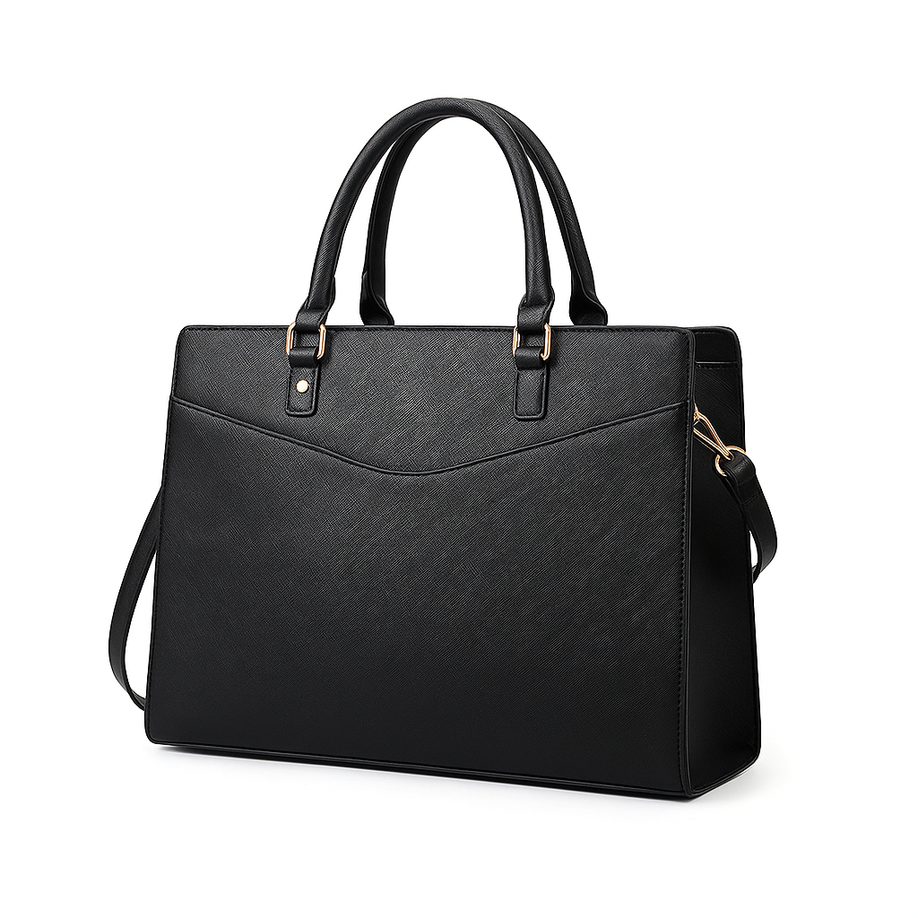 Bloom Saffiano-Style Premium Laptop Bag image 3