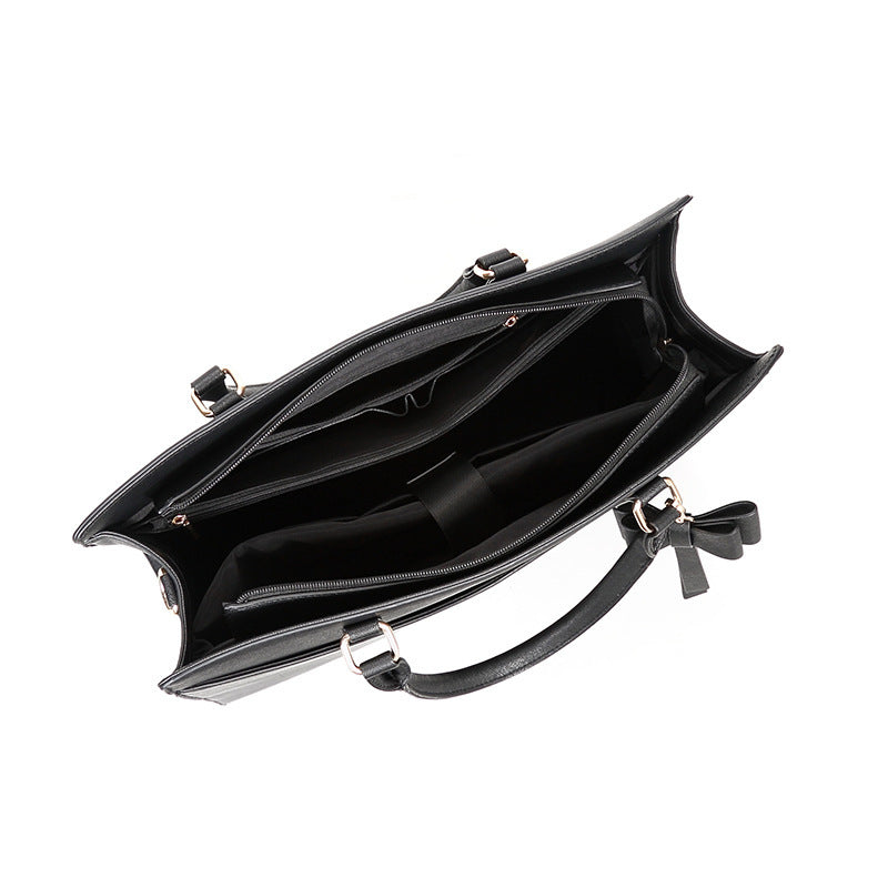 Bloom Saffiano-Style Premium Laptop Bag image 1